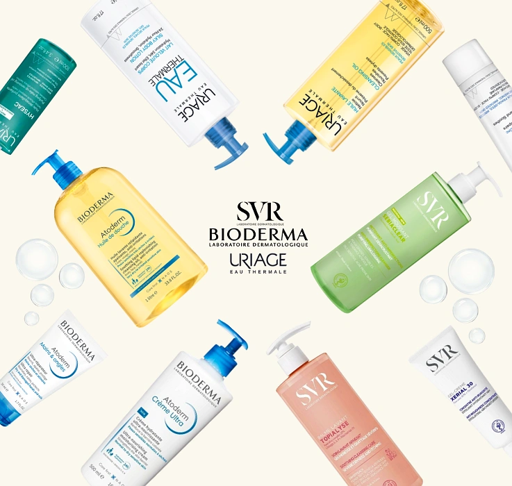 SVR, Bioderma, Uriage