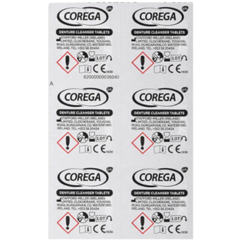 Tabletki do czyszczenia protez zębowych COREGA Intensive 108 szt