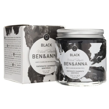 Ben&Anna Black pasta do zębów wybielająca z węglem bez fluoru 100 ml