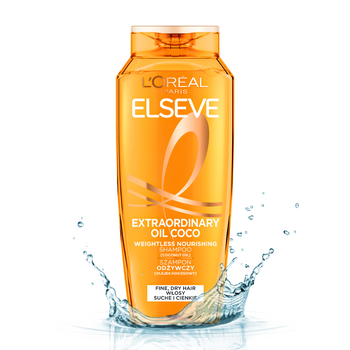 Szampon odżywczy L'Oréal Elseve magiczna moc olejków włosy normalne i suche 400 ml