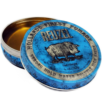 Pomada do stylizacji włosów wodna Reuzel Blue Strong Hold High Sheen 35 g