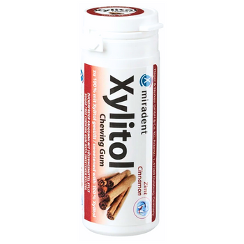 Miradent Xylitol guma do żucia Cinnamon 30 szt