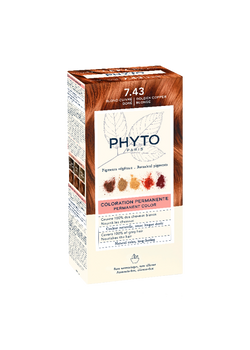 Phyto Paris farba do włosów 7.43 Miedziany Złoty Blond 112 ml