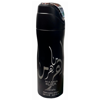 Dezodorant w sprayu unisex Lattafa Maahir Black Edition 200 ml