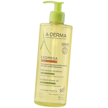 A-Derma Exomega Control olejek emolient pod prysznic łagodny 500 ml