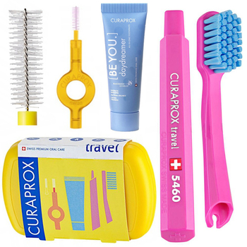 Zestaw podróżny CURAPROX Travel Set szczoteczka cs5460 i pasta Be You 10 ml