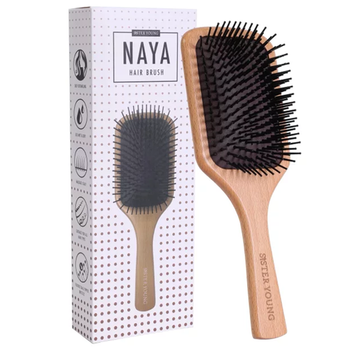 Szczotka do włosów drewniana Sister Young Naya