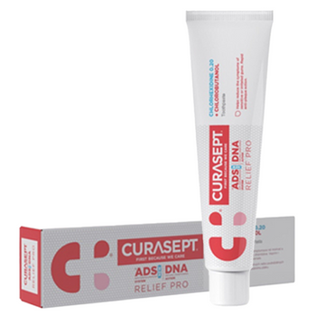 Curasept ADS DNA Relief Pro pasta do zębów z chlorheksydyną 0,20% 75 ml