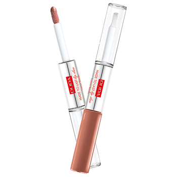 Pupa Made To Last Lip Duo pomadka i błuszczyk do ust 012 Natural Nude 8 ml