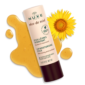 Pomadka do ust Nuxe Rêve de Miel z miodem i olejkami nawilżająca 4 g