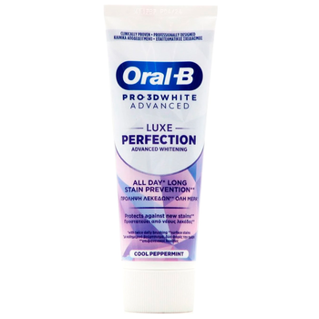 Pasta do zębów Oral-B Pro 3D White Advanced Luxe 75 ml