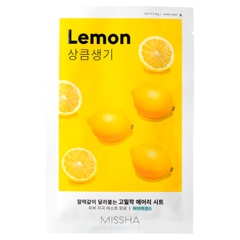 Missha Lemon maseczka w płacie z ekstraktem cytryny 19 g