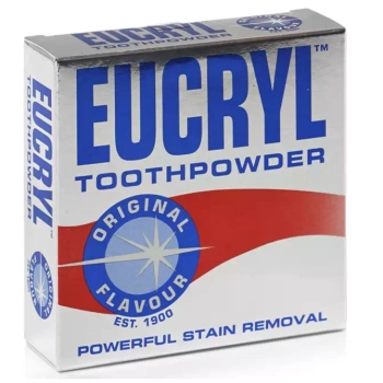 Eucryl Toothpowder Original wybielający proszek do czyszczenia zębów 50 g