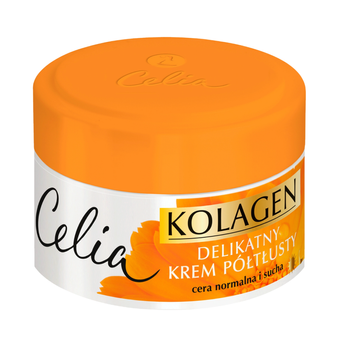 Celia Kolagen krem do twarzy półtłusty z nagietkiem 50 ml