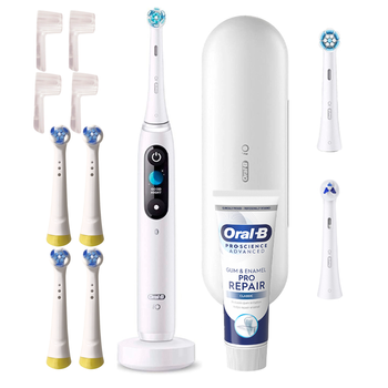 Szczoteczka elektryczna magnetyczna Oral-B iO Series 9 White + Gratis