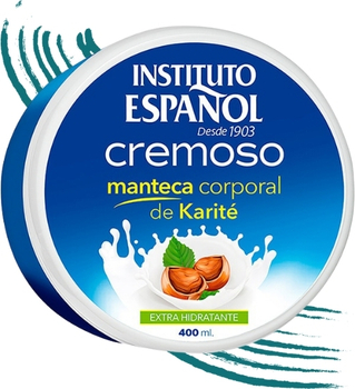 Instituto Espanol nawilżający krem do ciała z shea i migdałem 400 ml
