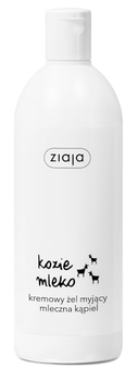 1x Kremowy żel myjący ZIAJA kozie mleko 500 ml