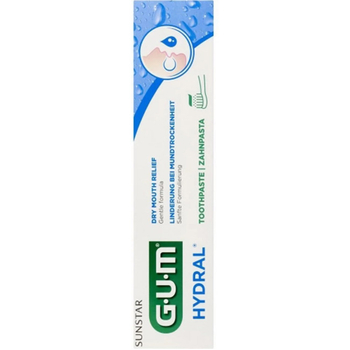 Pasta do zębów Sunstar GUM Hydral a suchość w jamie ustnej 75 ml