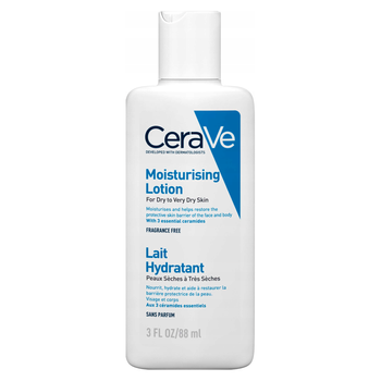 CeraVe Moisturizing Lotion emulsja do twarzy i ciała do skóry suchej 88 ml