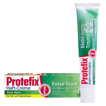 Protefix Extra-Stark krem mocujący do protez z aloesem 47 g