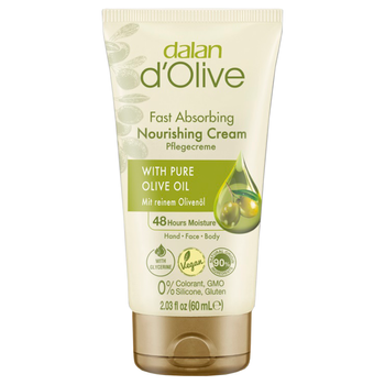 Krem do rąk, twarzy i ciała Dalan D'Olive Nourishing Cream 60 ml