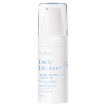 Pupa Daily Defender SPF50 fluid ochronny do twarzy 001 Transparent 30 ml