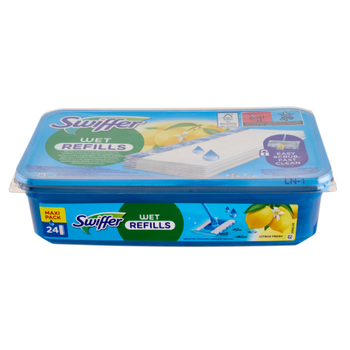 Swiffer Wet Refills mokre chusteczki do podłogi Citrus 24 szt