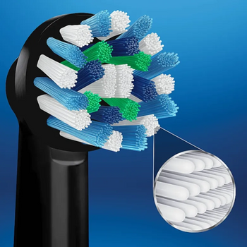 Oral-B EB50BK Black końcówki do szczoteczki elektrycznej 3 szt