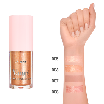 Pupa Vamp! Liquid cień do powiek w płynie 006 Bronze 4 ml