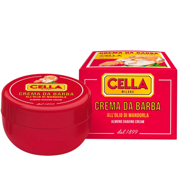 Mydło do golenia w kremie tygiel Cella Milano Almond Shaving Cream 150 ml