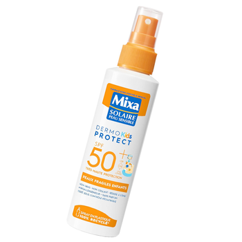 Mixa Dermo Protect Kids SPF50+ spray przeciwsłoneczny 150 ml