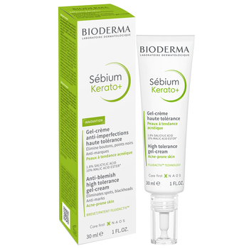 Żel-krem do twarzy Bioderma Sebium Kerato+ przeciwtrądzikowy 30 ml