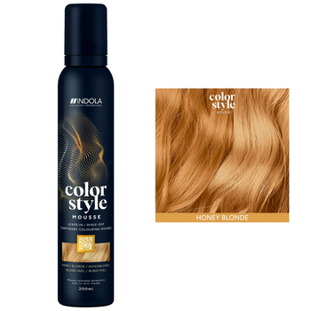 Pianka koloryzująca do włosów Indola Color Style Honey Blonde 200 ml