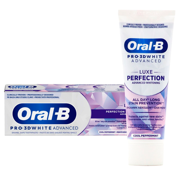 Pasta do zębów Oral-B Pro 3D White Advanced Luxe 75 ml