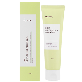 iUNIK Lime Moisture Mild peeling żelowy do twarzy 90 ml