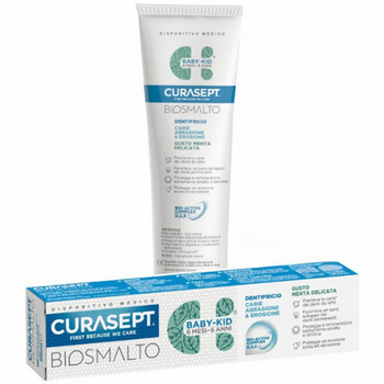 Curasept Biosmalto Kids pasta do zębów dla dzieci delikatna mięta 50 ml