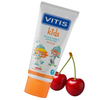 Vitis Kids 2+ Years Cherry Flavor pasta do zębów w żelu 50 ml
