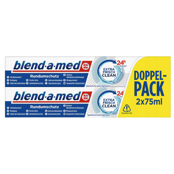 Blend-a-Med Extra Fresh Clean Duopack pasta do zębów 2x75 ml