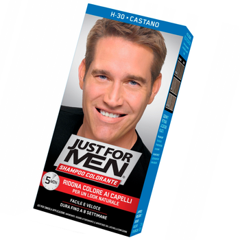 Żel koloryzujący na siwe włosy Just For Men Touch of Grey T55 czarny 40 ml