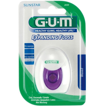 GUM Expanding Floss Waxed nić dentystyczna woskowana 30 m