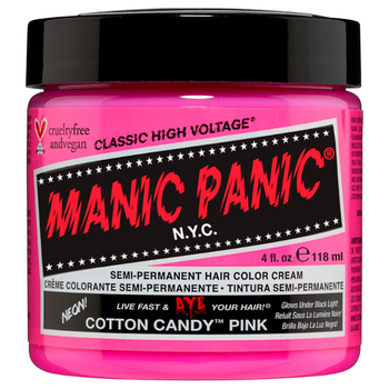Farba do włosów Manic Panic Classic High Voltage Cotton Candy Pink 118 ml