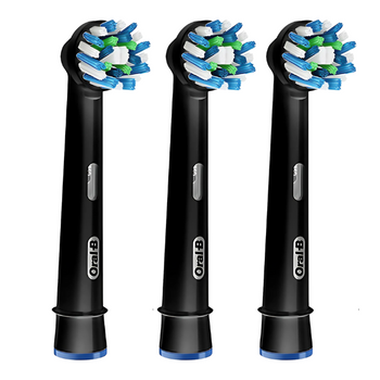 Oral-B EB50BK Black końcówki do szczoteczki elektrycznej 3 szt