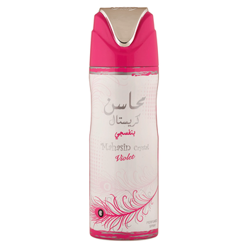 Dezodorant w sprayu dla kobiet Lattafa Mahasin Crystal Violet 200 ml