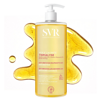 Olejek myjący SVR Topialyse Huile Lavante odbudowujący lipidy 1000 ml
