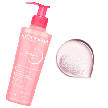 Żel do mycia twarzy Bioderma Sensibio Gel Moussant 200 ml