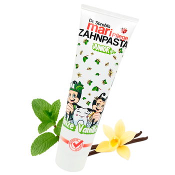 Dr.Strobls Junior 6+ pasta do zębów dla dzieci Mint and Vanilla 100 ml