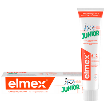 Elmex Junior Caries Protection pasta do zębów 6-12 lat 75 ml