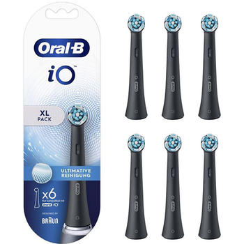Oral-B iO Ultimate Clean Black końcówki 6 szt