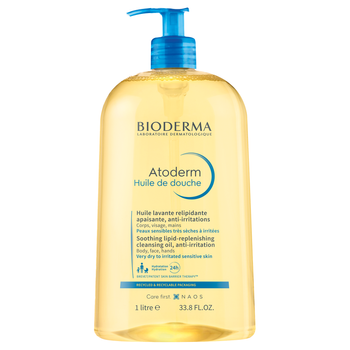 Olejek do kąpieli i pod prysznic Bioderma Atoderm Huile De Douche 1000 ml