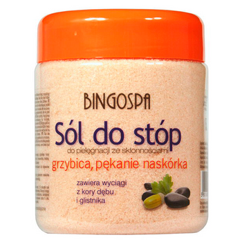 BingoSpa sól do stóp komfort i pielęgnacja 550 g